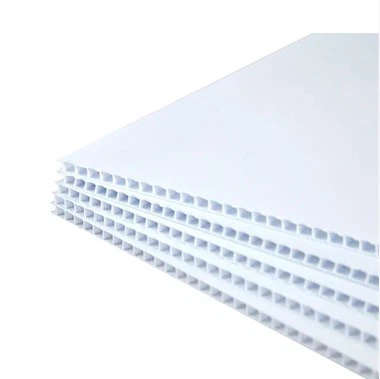 Placă de semnalizare din plastic ondulat
